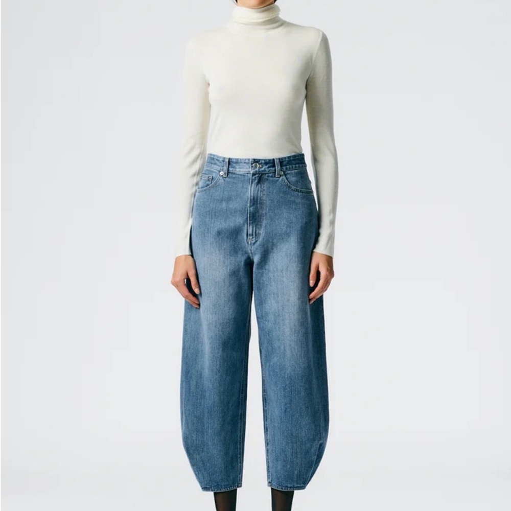 Tibi Barrel Quinn Jeans
